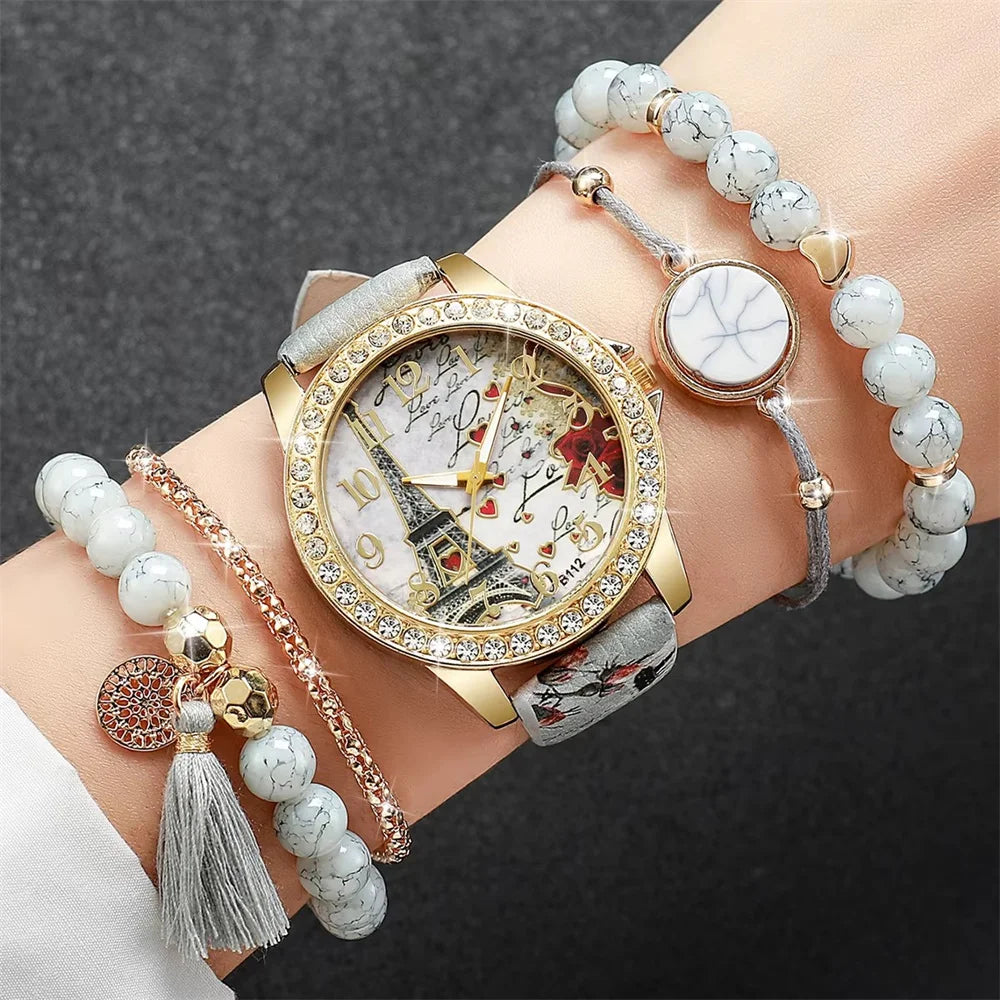 New Watch and Bracelet Set
