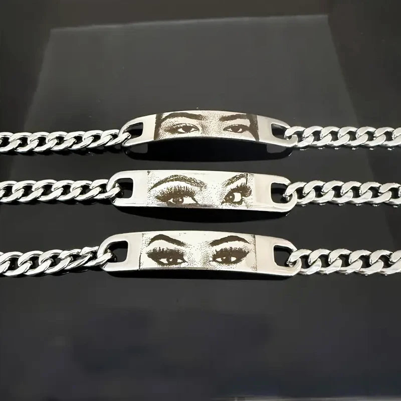 Custom Engraved Cuban Link Bracelet
