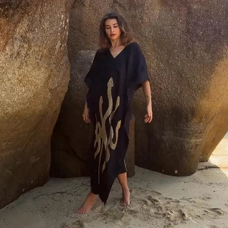 *Limited Edition* Black Kimono | Casual Luxury | Bikini Cover | Loose Cardigan